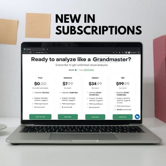 What’s New in Chessify’s Subscription Plans