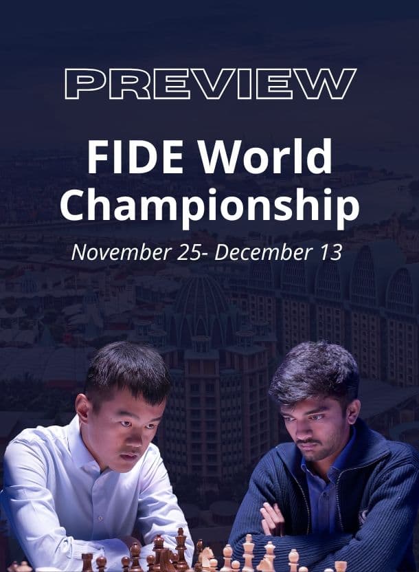 The 2024 World Chess Championship Match: Ding Liren vs Gukesh D