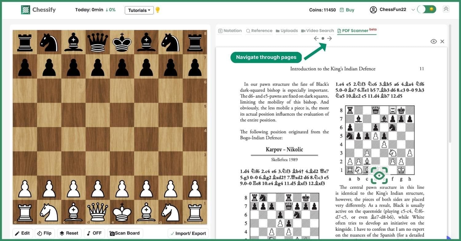 How to navigate through the book