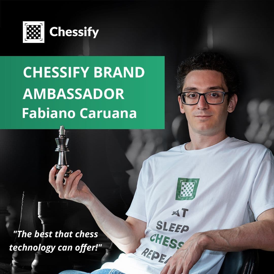 GM Fabiano Caruana Partners with Chessify as a Brand Ambassador