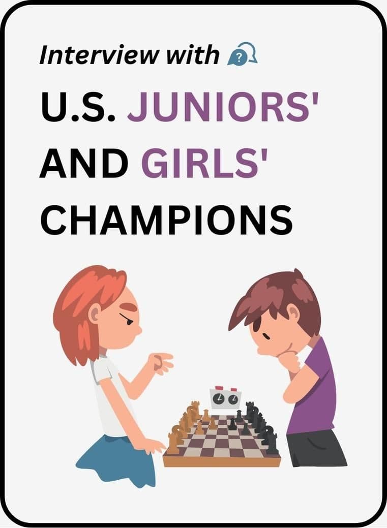 Understanding the Success of U.S. Junior Chess Champions Alice Lee & Abhimanyu Mishra