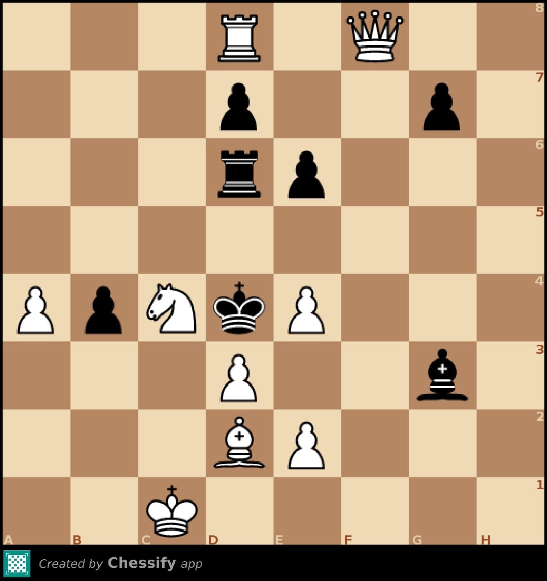 A chess puzzle. How to win in one move?