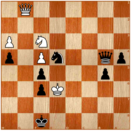 Gorgeous checkmate in 5 #chesspuzzle #chesspuzzles #puzzle #chess