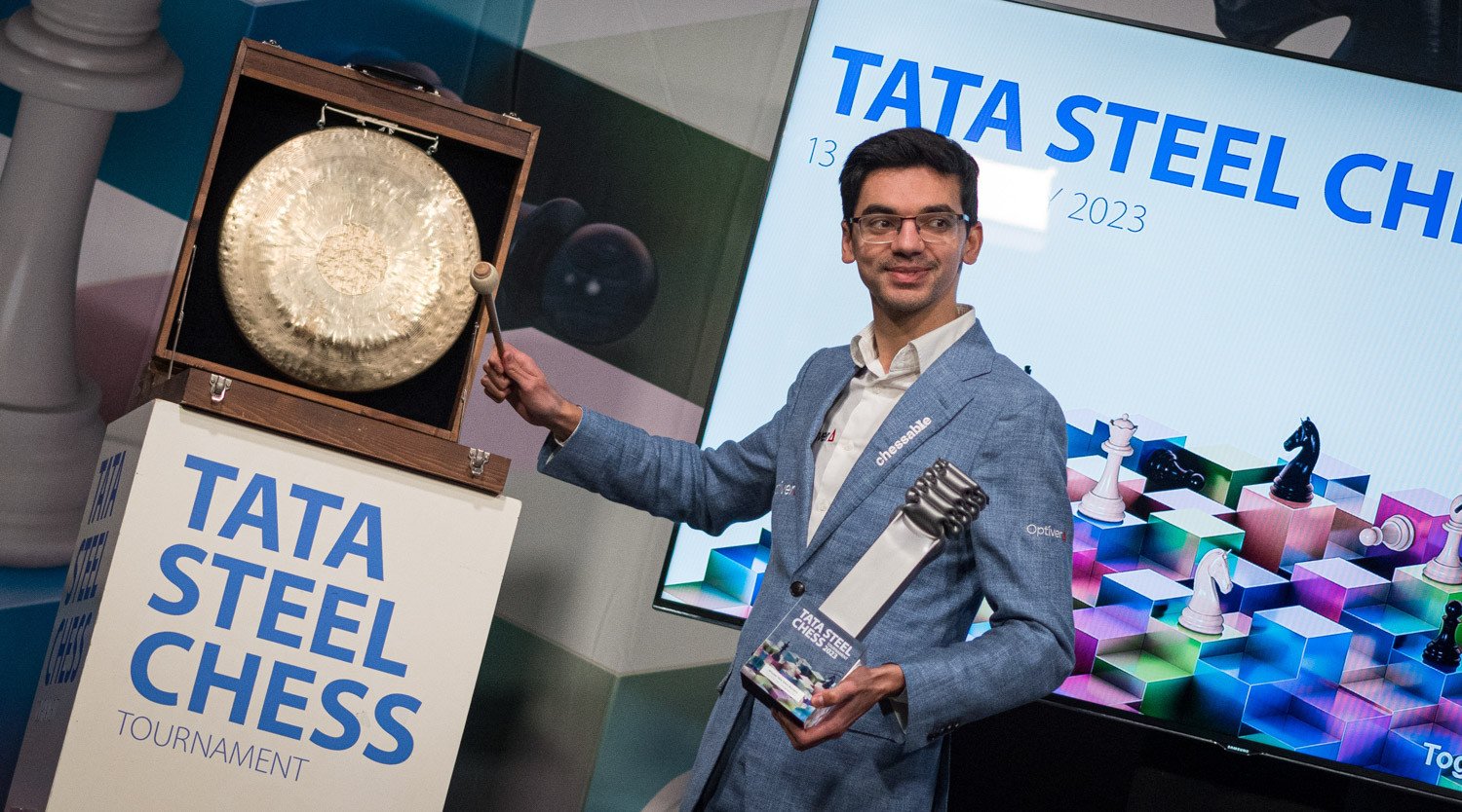 LO: Anish Giri wins Tata Steel