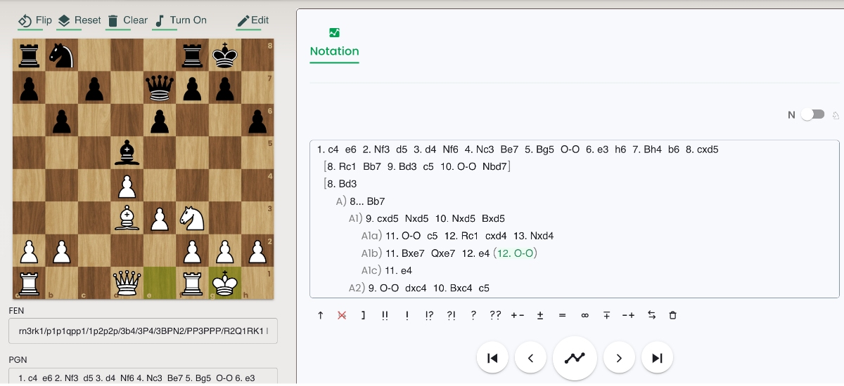 Chess Notation –