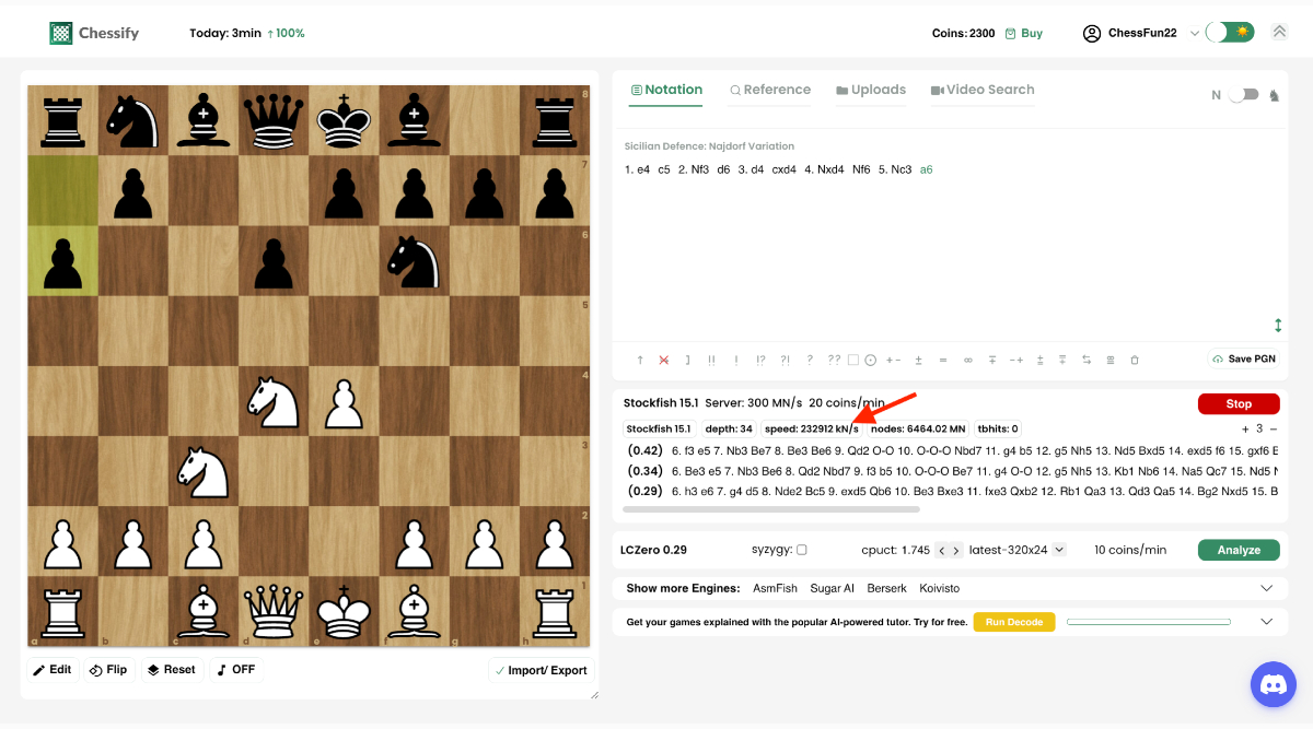 NPS - What are the Nodes per Second in Chess Engine Analysis